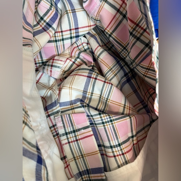 Favorite Daughter Plaid Pants in Pink, Blue, and White 34 - Picture 10 of 16
